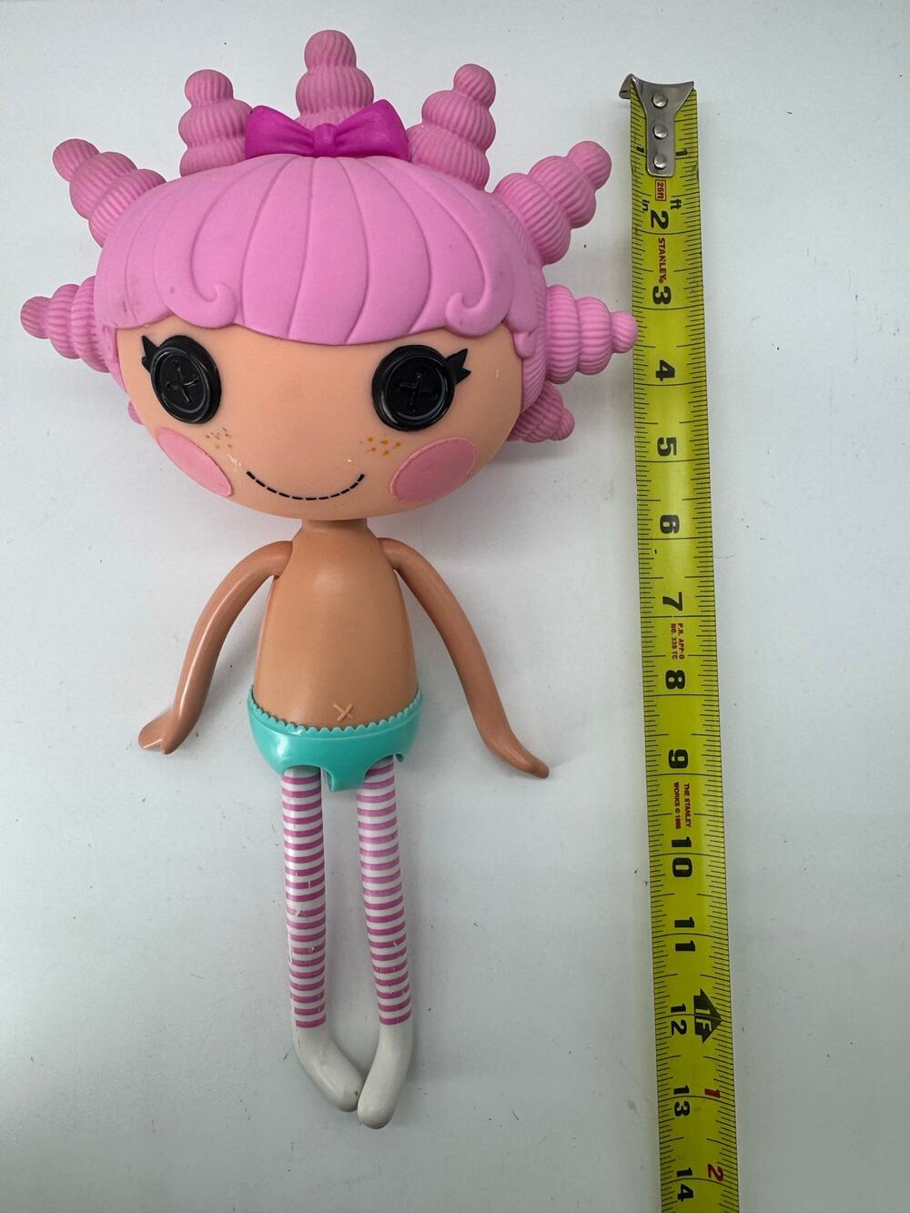 Lalaloopsy Smile E. Wishes doll 2009 - full size 12" no clothes